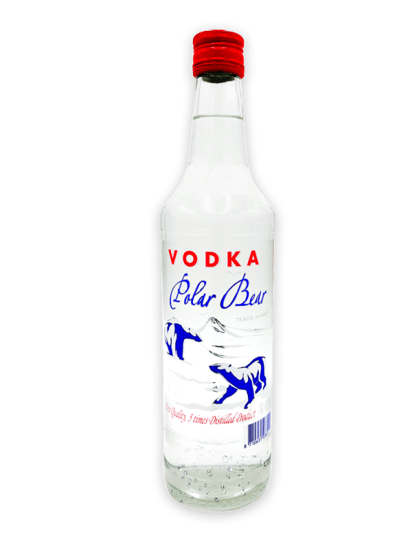 Polar Bear Vodka bottle