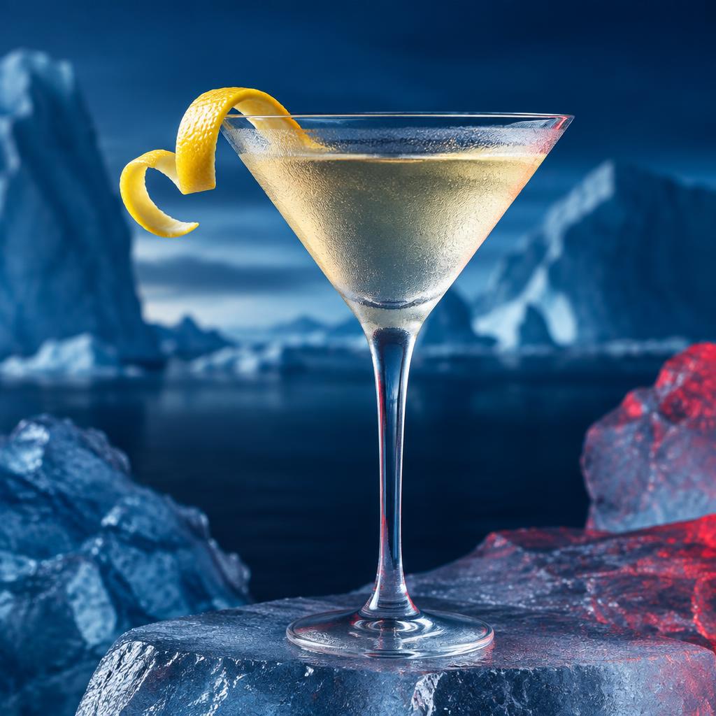 Cocktail Vesper met Vodka Polar Bear